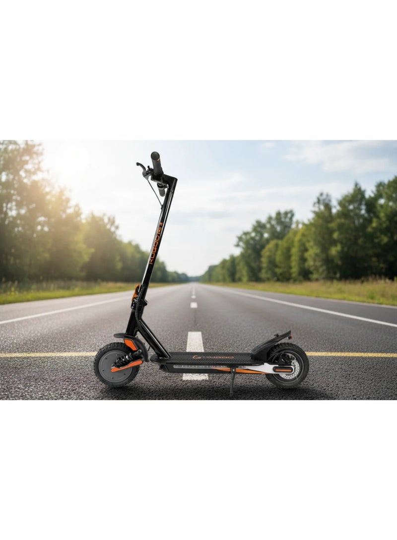 كي يو جي أو أو سكوتر كهربائي قابل للطي Kugoo Pro-4، بطارية 36 فولت 7.8 أمبير، محرك 350 واط، مدى أقصى 20-25 كم/ساعة، إطارات هوائية 8.5 بوصة، سكوتر كهربائي قابل للطي للبالغين - عمر بطارية طويل وحمولة قصوى 120 كجم - Image 2